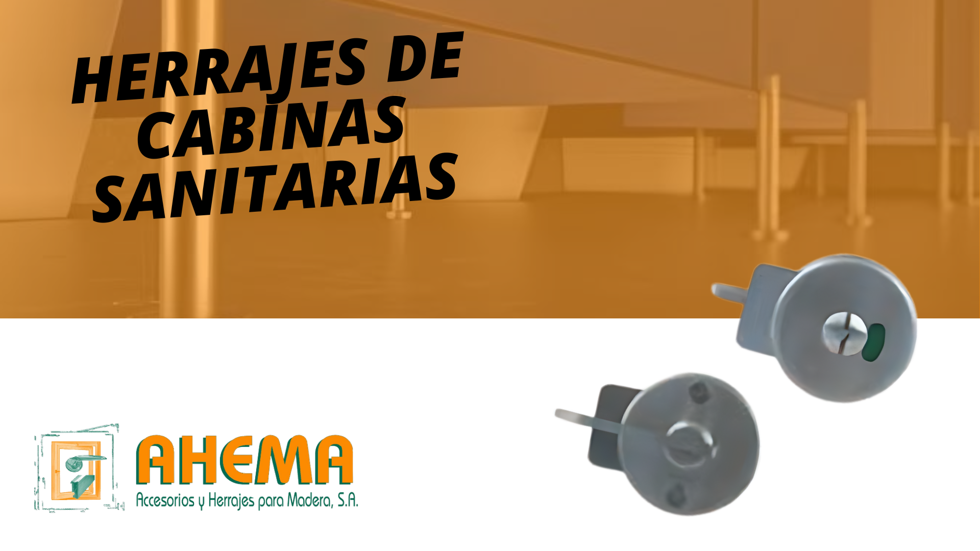 Herrajes para Cabinas Sanitarias